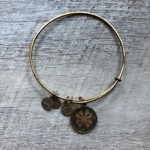Alex and Ani Lucky Four Leaf Clover Bracelet